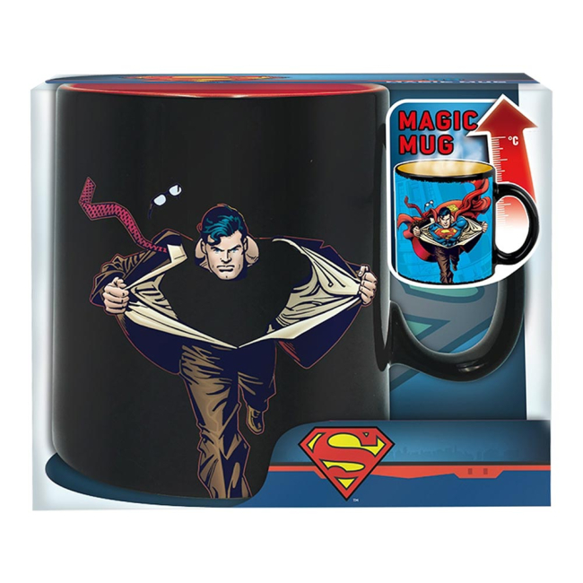 Чашки, стаканы - Чашка хамелеон ABYstyle DC Comics Супермэн 460 мл (ABYMUG446)#4