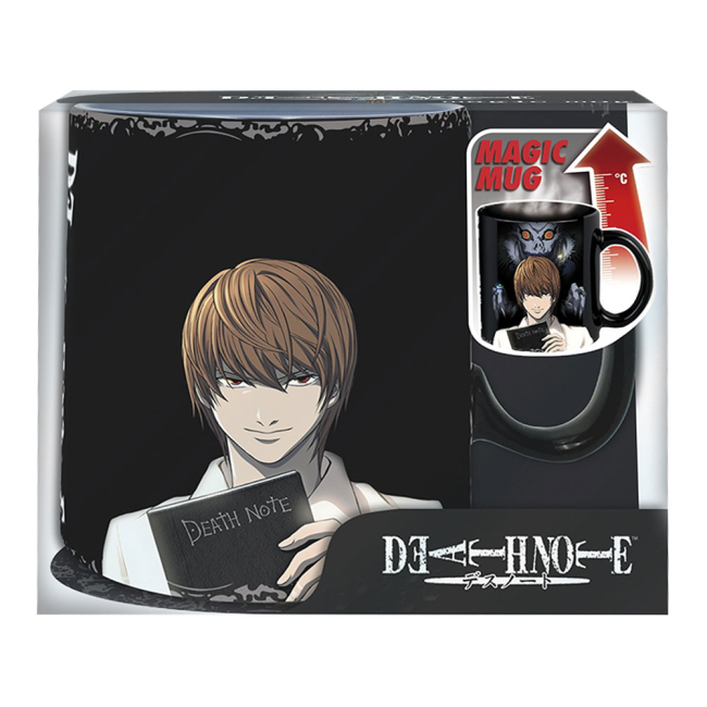 Чашки, склянки - Чашка хамелеон ABYstyle Death note Кіра та Ел 460 мл (ABYMUG611)#4