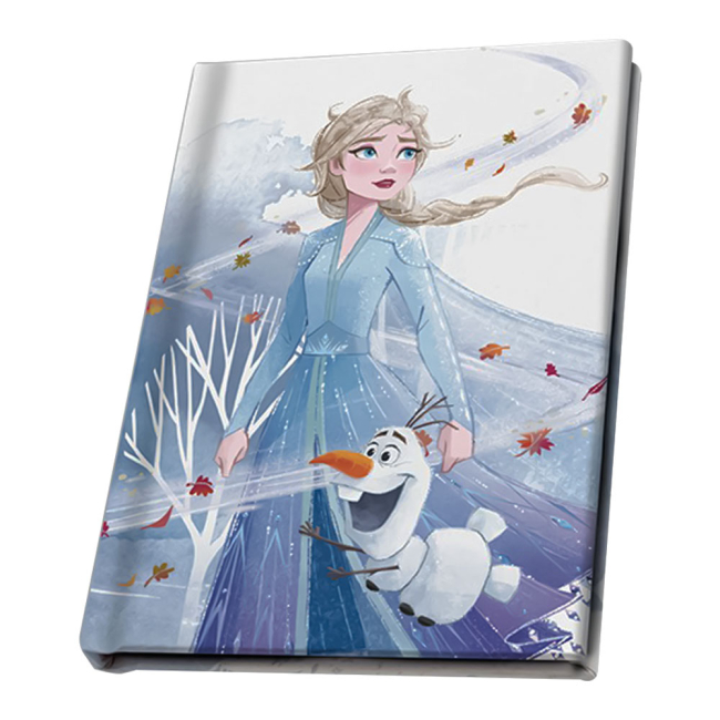 Чашки, склянки - Подарунковий набір ABYstyle Disney Frozen 2 Ельза і Олаф чашка 250 мл брелок і блокнот (ABYPCK195)#4