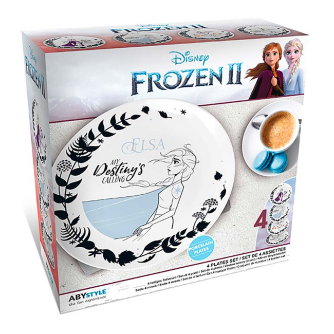 Чашки, склянки - Набір тарілок ABYstyle Disney Frozen 2 4 штуки (ABYTAB013)#4