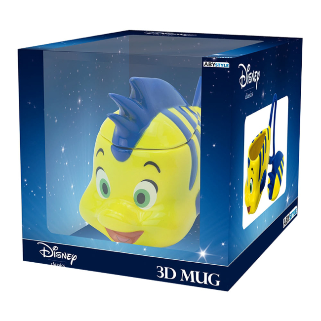 Чашки, стаканы - Чашка ABYstyle Disney 3D Флаундер 230 мл (ABYMUG564)#4