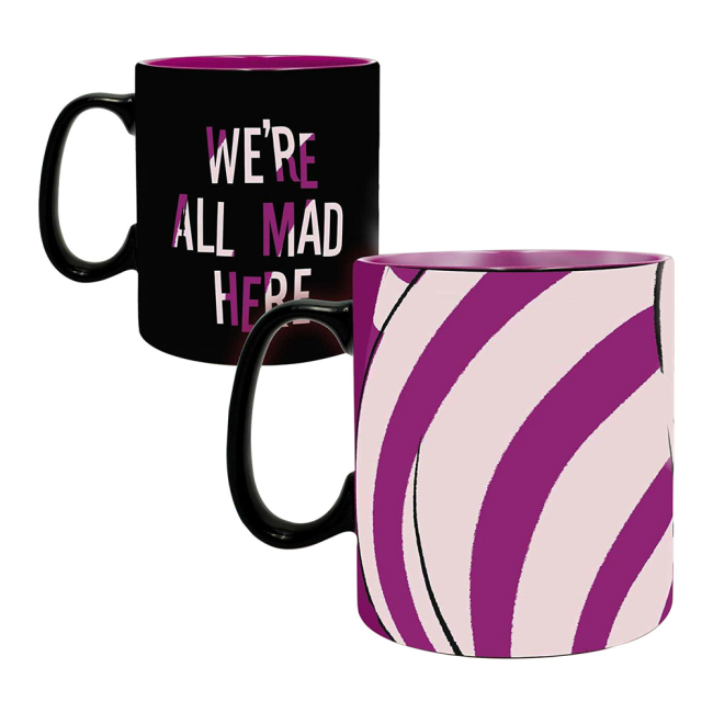 Чашки, стаканы - Чашка хамелеон ABYstyle Disney Чеширский кот 460 мл (ABYMUG541)#3