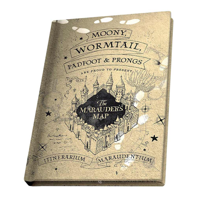 Чашки, склянки - Подарунковий набір ABYstyle Harry Potter Карта мародера стакан 400 мл значок та блокнот (ABYPCK187)#4