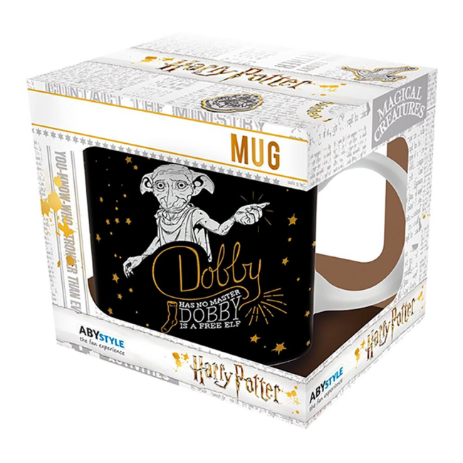 Чашки, склянки - Чашка ABYstyle Harry Potter Доббі 320 мл (ABYMUG371)#3