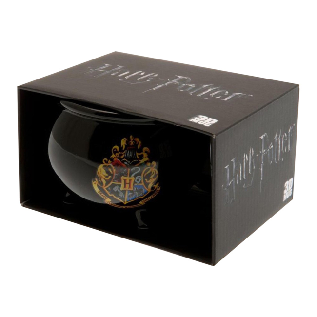 Чашки, стаканы - Чашка Abystyle Harry Potter Волшебный котелок с логотипом Хогвартса 300 мл (TABGBY055)#5