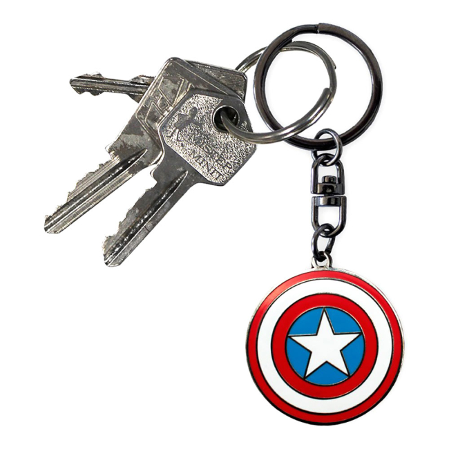 Брелоки - Брелок ABYstyle Marvel Капітан Америка (ABYKEY165)#3