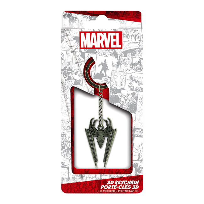 Брелоки - Брелок ABYstyle Marvel 3D Человек-паук эмблема (ABYKEY282)#2
