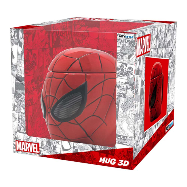 Чашки, стаканы - Чашка ABYstyle Marvel 3D Человек-паук 350 мл (ABYMUG420)#4