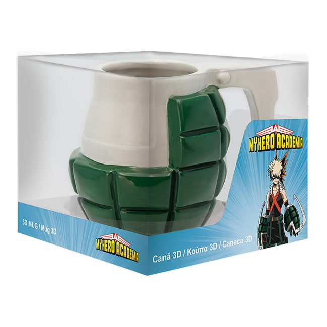 Чашки, склянки - Чашка ABYstyle My hero academia 3D Граната бакуго 400 мл (ABYMUG571)#4