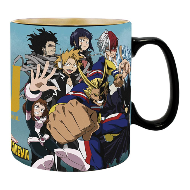 Чашки, склянки - Чашка хамелеон ABYstyle My hero academia Group 460 мл (ABYMUG577)#2