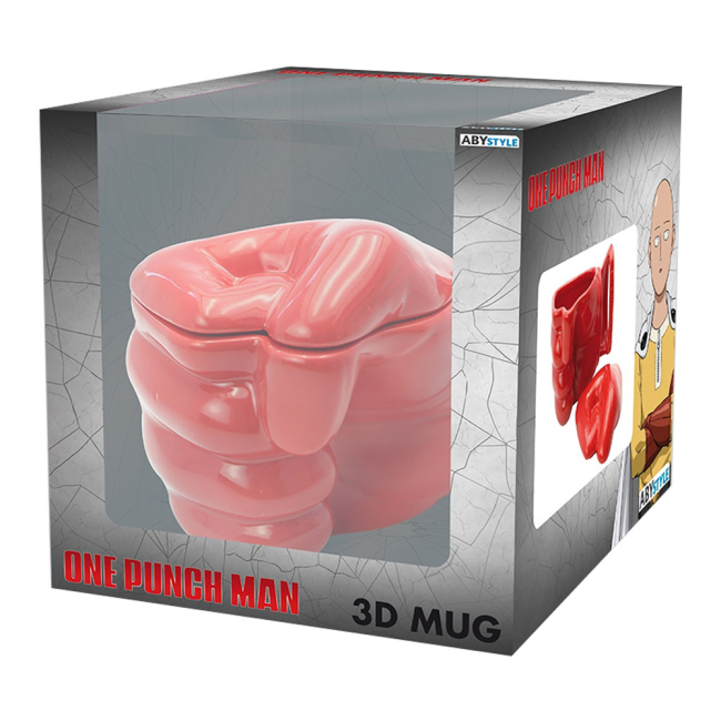 Чашки, стаканы - Чашка ABYstyle One punch man 3D Кулак Сайтамы 350 мл (ABYMUG567)#4