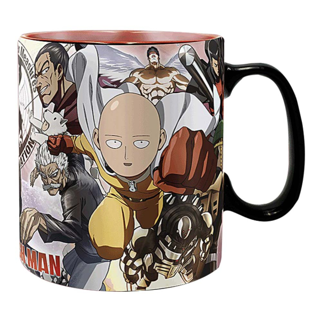 Чашки, склянки - Чашка хамелеон ABYstyle One punch man Герої 460 мл (ABYMUG448)#2