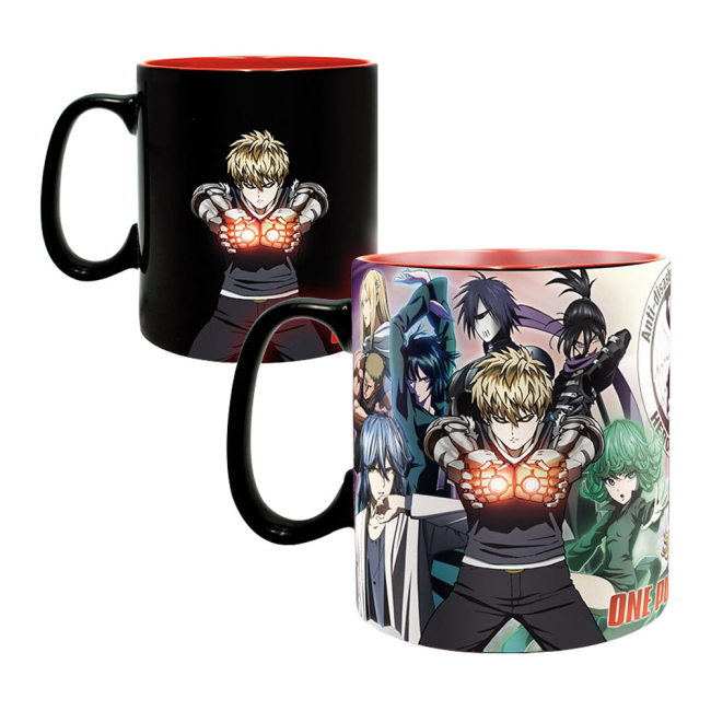 Чашки, склянки - Чашка хамелеон ABYstyle One punch man Герої 460 мл (ABYMUG448)#3