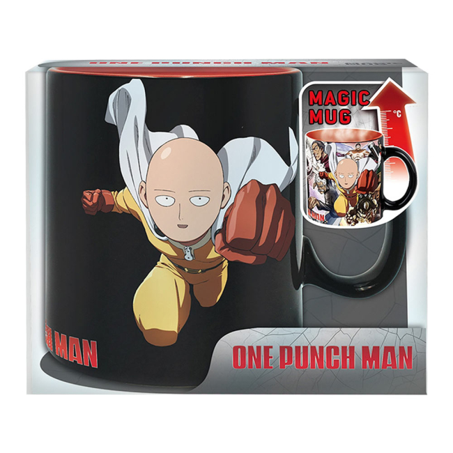 Чашки, склянки - Чашка хамелеон ABYstyle One punch man Герої 460 мл (ABYMUG448)#4