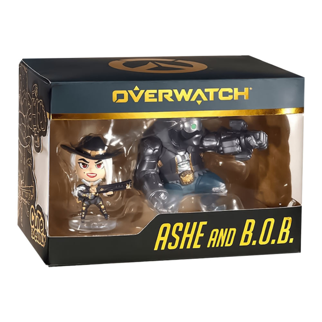 Фигурки персонажей - Набор фигурок Blizzard entertainment Overwatch Cute but deadly Эш и Боб (B63743)#2