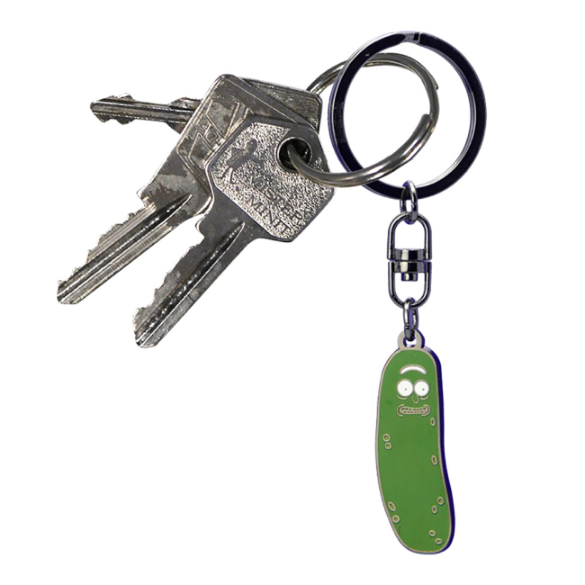 Брелоки - Брелок ABYstyle Rick And Morty Pickle Rick (ABYKEY252)#3