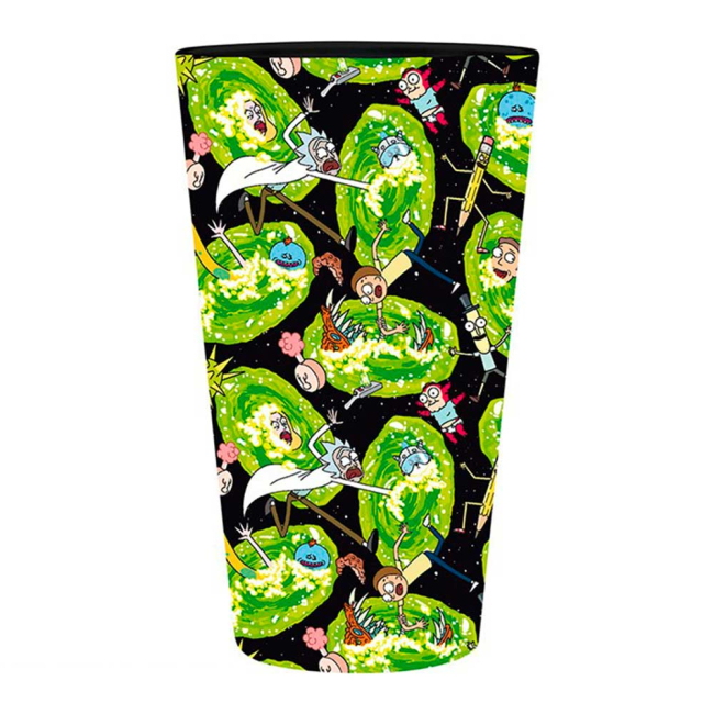 Чашки, стаканы - Стакан ABYstyle Rick and Morty Порталы 400 мл (ABYVER131)#2