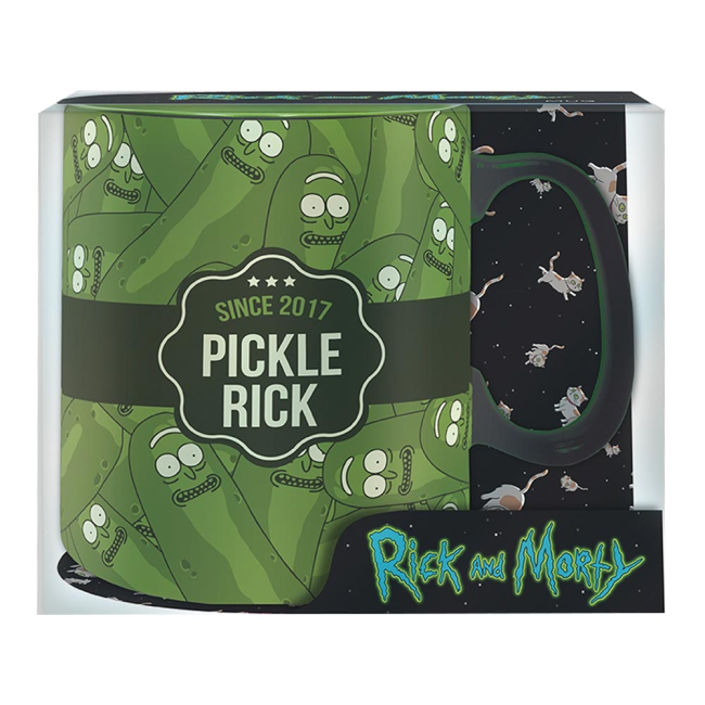 Чашки, склянки - Чашка ABYstyle Rick and Morty Маринований Рік 460 мл (ABYMUG570)#3