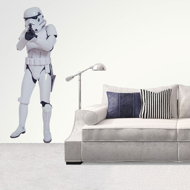 Скретч-карти і постери - Інтер'єрна наклейка ABYstyle Star Wars Штурмовик (ABYDCO030)#3