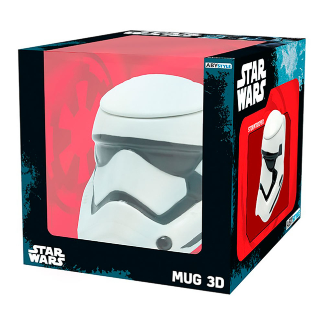 Чашки, стаканы - Чашка ABYstyle Star Wars 3D Штурмовик 7 350 мл (ABYMUG362)#4