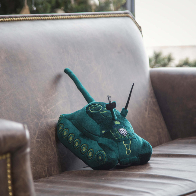 Подушки - Мягкая игрушка Wargaming World of tanks Танк IS-7 темно-зеленый (WG043327)#5