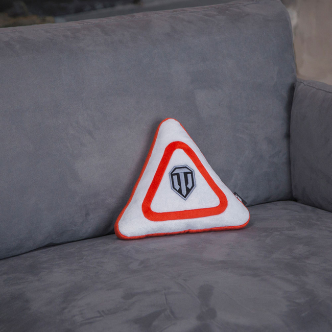 Подушки - Подушка декоративная Wargaming World of Tanks автознак с логотипом (WG043335)#2