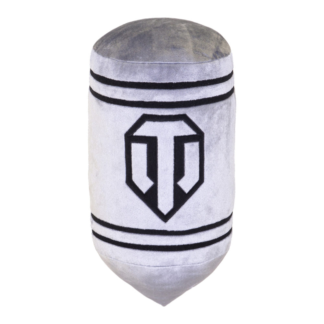 Подушки - Подушка Wargaming World of tanks Танковый снаряд серо-черный (WG043329)#2