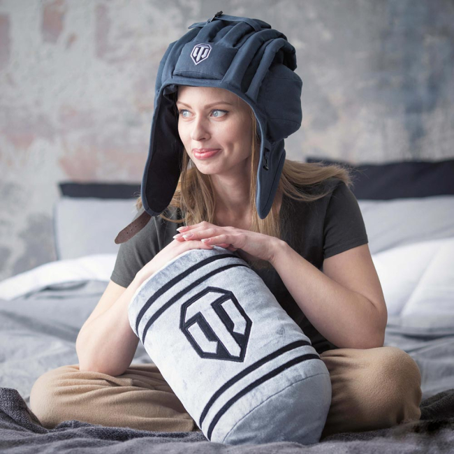 Подушки - Подушка Wargaming World of tanks Танковый снаряд серо-черный (WG043329)#4