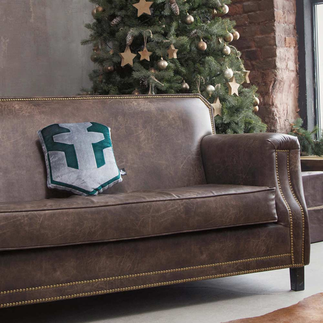 Подушки - Подушка Wargaming World of warships Логотип серо-зеленый (WG043333)#4