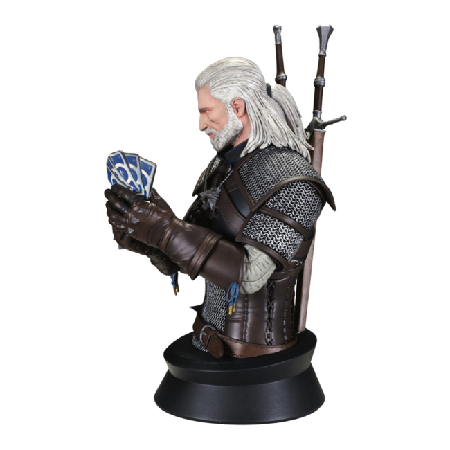 Фигурки персонажей - Статуэтка CD projekt red Witcher 3 Дикая охота Геральт играет в гвинт (BUSDAR003)#2