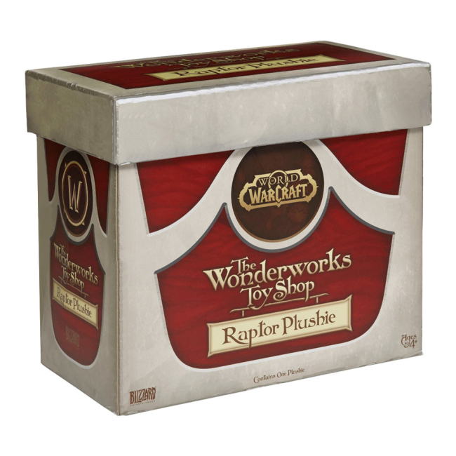 Персонажи мультфильмов - Мягкая игрушка Blizzard entertainment World of warcraft Раптор 18 см (B62460)#3