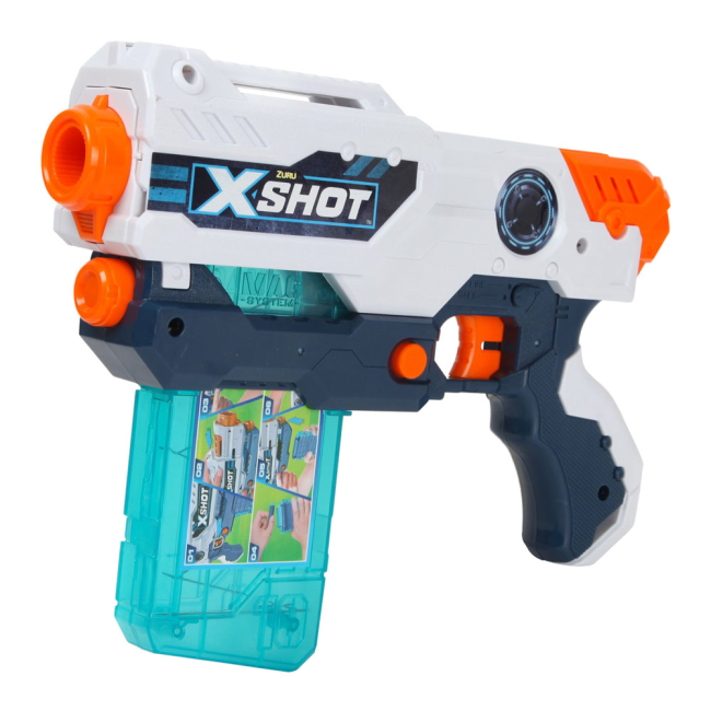 Помпова зброя - Швидкострільний бластер X-Shot Excel Hurricane 16 патронів (36440Z)#2