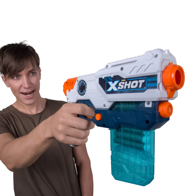 Помпова зброя - Швидкострільний бластер X-Shot Excel Hurricane 16 патронів (36440Z)#4