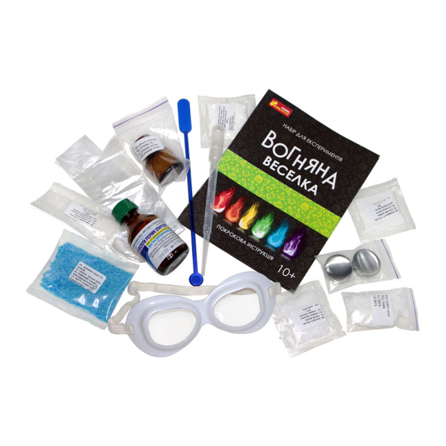 Наукові ігри, фокуси та досліди - Набір для експериментів Ranok Creative Вогняна веселка (12132097У)#2