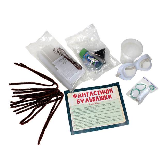 Научные игры, фокусы и опыты - Набор для экспериментов Ranok Creative Фантастические пузыри (12114147У)#2