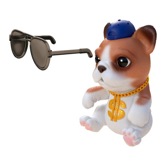 Фігурки тварин - Інтерактивна іграшка Little Live Pets OMG Шоу талантів Цуценя Хіп-Хоп (26118)#3