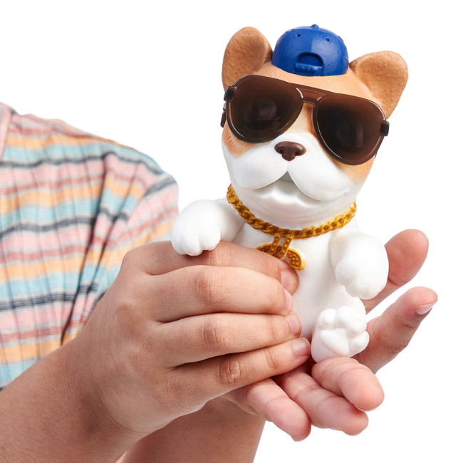 Фігурки тварин - Інтерактивна іграшка Little Live Pets OMG Шоу талантів Цуценя Хіп-Хоп (26118)#4