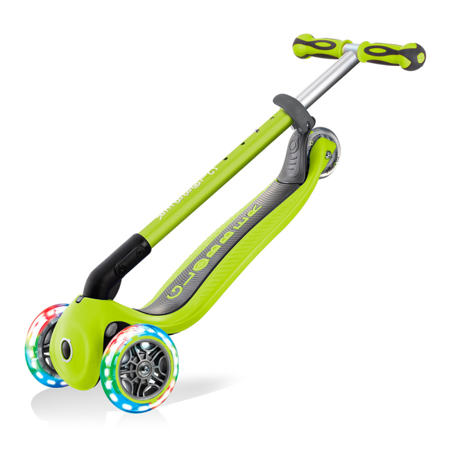 Самокати - Самокат Globber Go up deluxe lights 5 в 1 зелений (646-106)#3