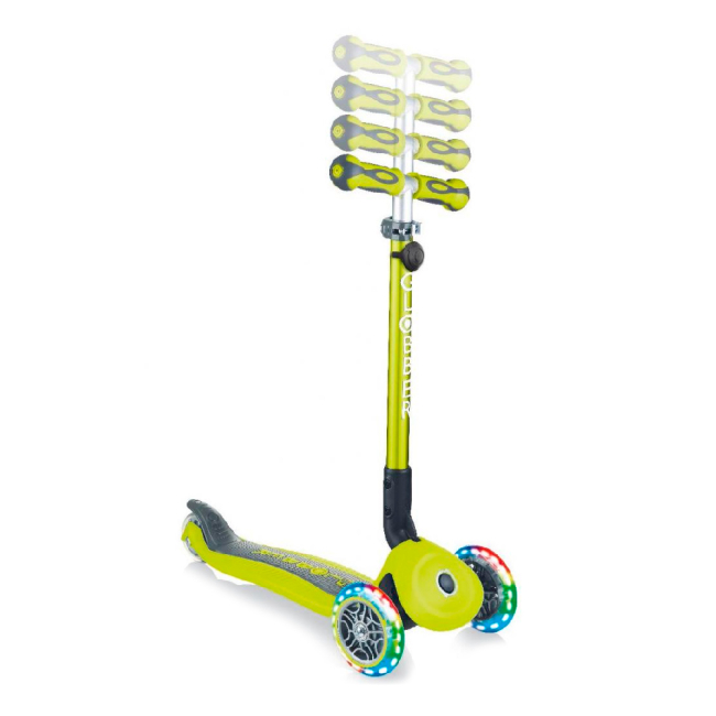 Самокати - Самокат Globber Go up deluxe lights 5 в 1 зелений (646-106)#7