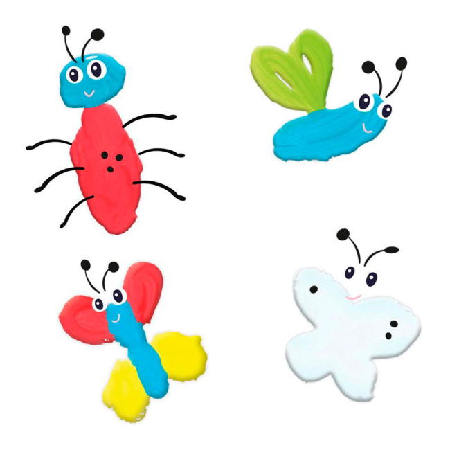 Канцтовары - Набор гуаши Ses creative Eco Яркая палитра 6 штук (00365) (562461)#3