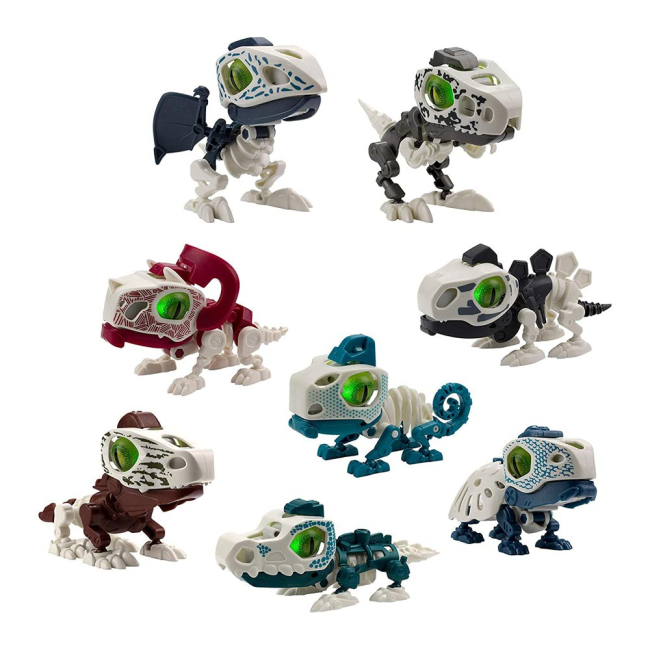 Роботы - Интерактивный робот Silverlit Biopod single Робозавр сюрприз (88073)#2