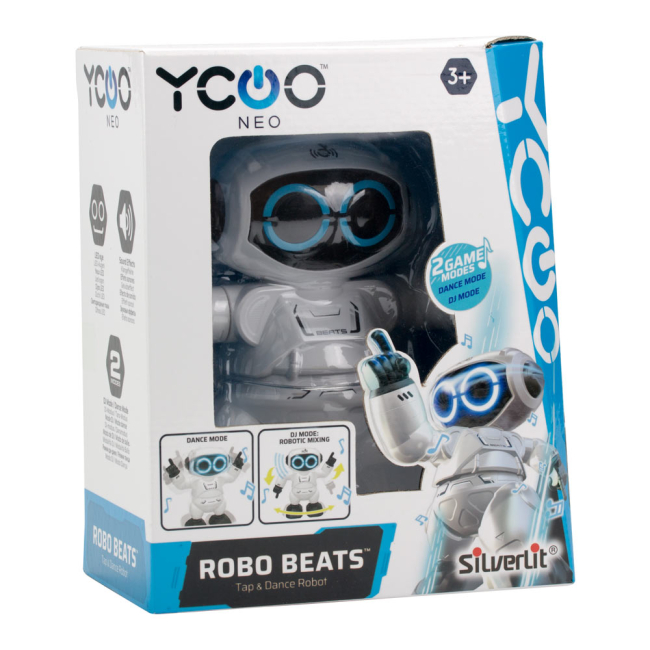 Роботы - Интерактивная игрушка Silverlit Beats Танцующий робот (88587)#5