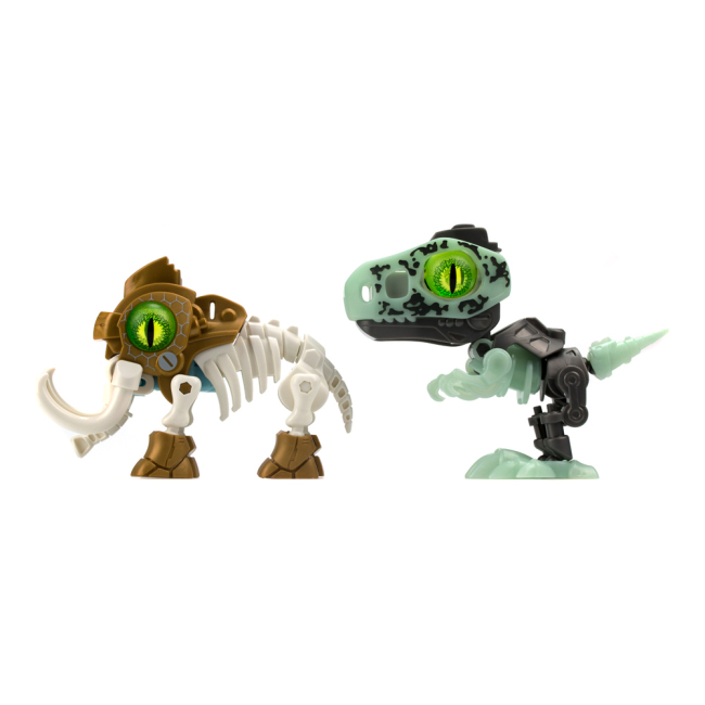 Роботы - Набор-сюрприз Silverlit Biopod duo Мамонт с эффектами (88082-1)#4