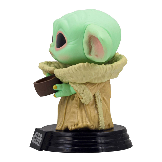 Фигурки персонажей - Фигурка Funko Pop Star wars Мандалорец Малыш Йода с чашкой (49933)#2