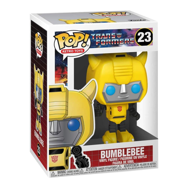 Фігурки персонажів - Фігурка Funko Pop Transformers Бамблбі (50966)#2