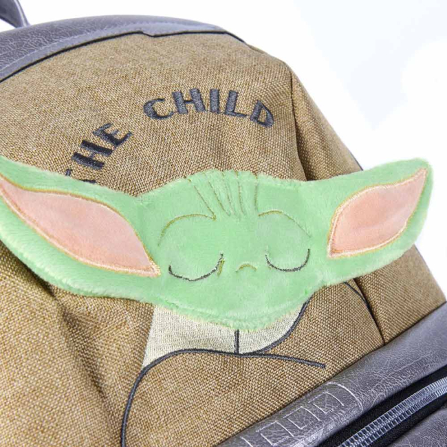 Рюкзаки та сумки - Рюкзак Cerda Mandalorian Малюк Грогу сріблястий (CERDA-2100003225)#3