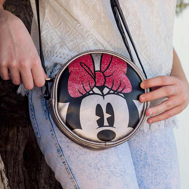 Рюкзаки и сумки - Сумочка Cerda Минни Маус серая (CERDA-2100003268)#3