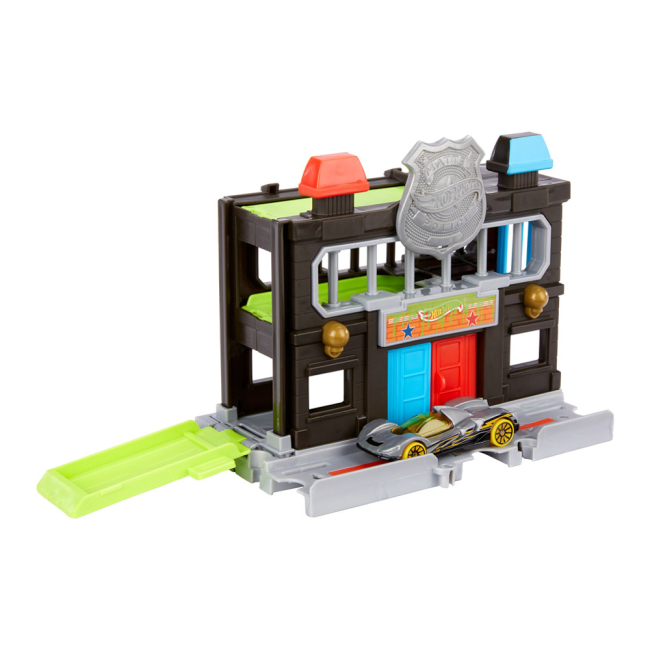 Автотреки - Набор Hot Wheels City Побег из полицейского участка (GVN72)#2