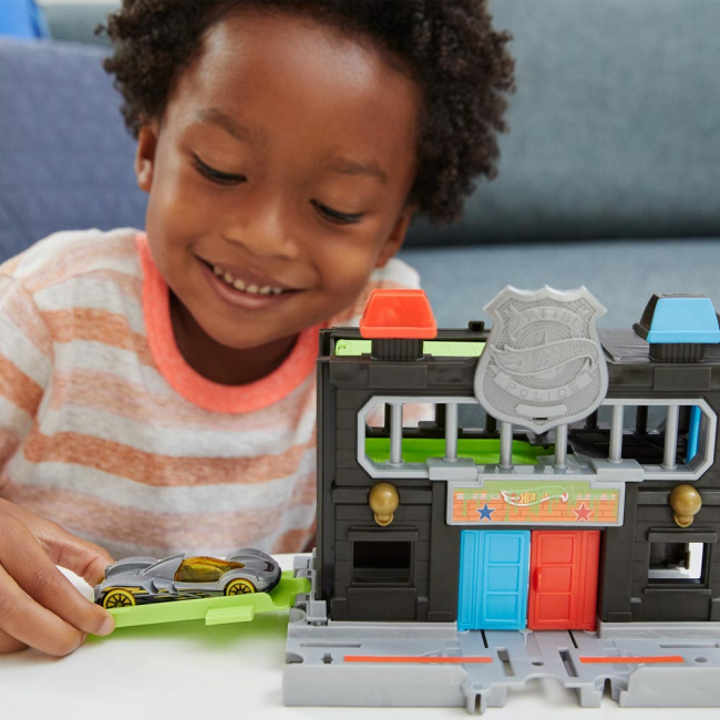 Автотреки - Набор Hot Wheels City Побег из полицейского участка (GVN72)#5