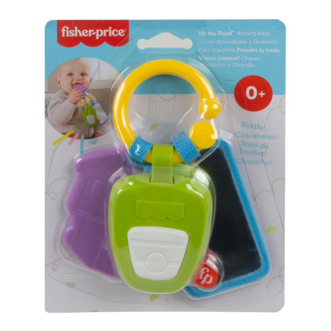 Брязкальця, прорізувачі - Брязкальце Fisher-Price Hit the road Ключики (GRT57)#3